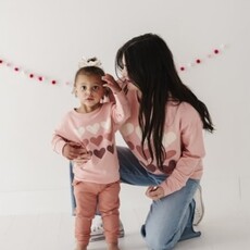 BABYSPROUTS DROP-SHOULDER SWEATSHIRT W/LEGGINGS