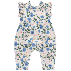 PINK CHICKEN baby girls jennifer jumper - melon daisy floral