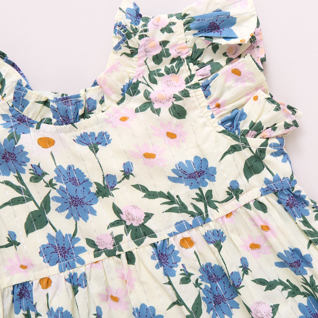 PINK CHICKEN baby girls jennifer jumper - melon daisy floral