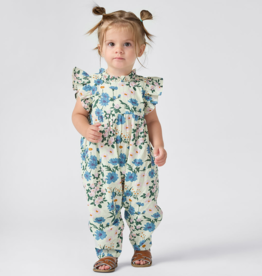 PINK CHICKEN baby girls jennifer jumper - melon daisy floral