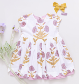 PINK CHICKEN girls marisol dress - lavender dandelion
