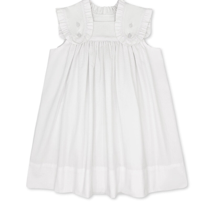 LULLABY SET FRANCES FLAP DRESS-SIMPLY WHITE
