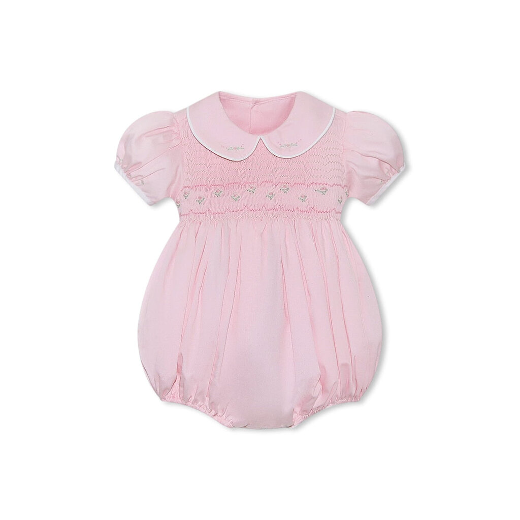 LULLABY SET KELLI BUBBLE-BLESSINGS PINK, FLORAL