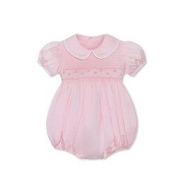 LULLABY SET KELLI BUBBLE-BLESSINGS PINK, FLORAL