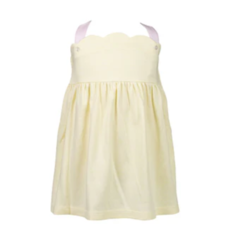 THE PROPER PEONY LIGHT YELLOW STRIPE SUNDRESS