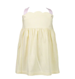 THE PROPER PEONY LIGHT YELLOW STRIPE SUNDRESS
