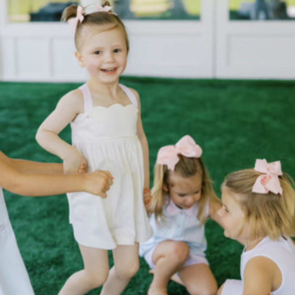 THE PROPER PEONY LIGHT YELLOW STRIPE SUNDRESS