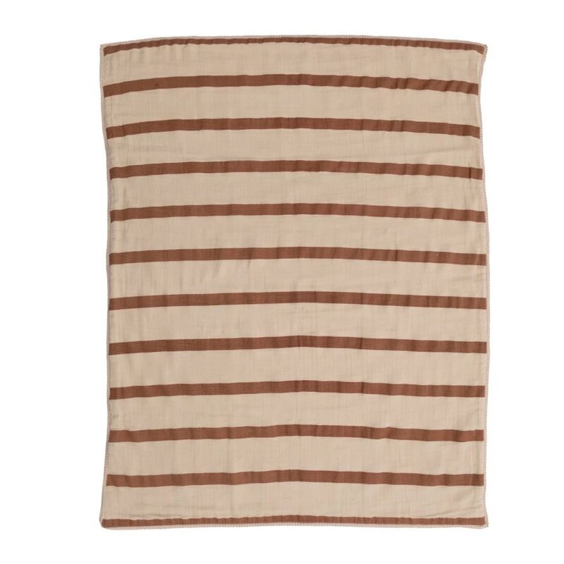 CREATIVE CO-OP COTTON BABY BLANKET