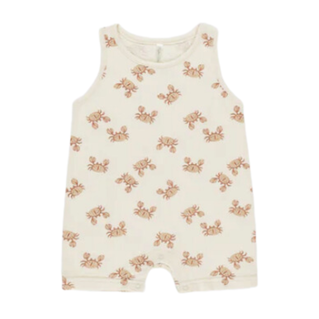 Rylee + Cru Inc. SLEEVELESS ONE-PIECE || CRABS