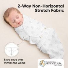 KEABABIES 3-PK SOOTHE BABY SWADDLES/0-3M ABC LAND CLOUD