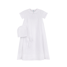 FELTMAN BROTHERS Boys Emb. Collar Special Occasion Gown Set