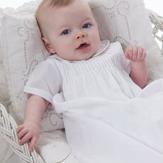 FELTMAN BROTHERS Boys Emb. Collar Special Occasion Gown Set