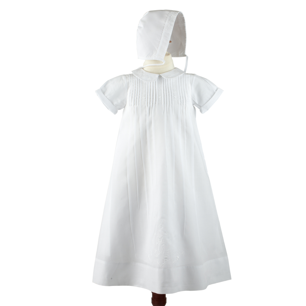 FELTMAN BROTHERS Boys Emb. Collar Special Occasion Gown Set