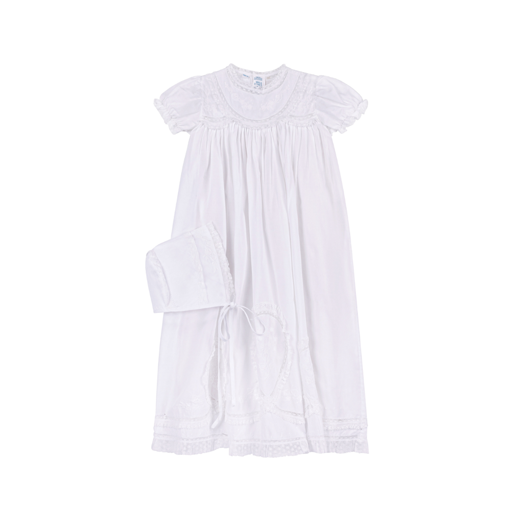 FELTMAN BROTHERS Girls Lacy Yoke Special Occasion Set