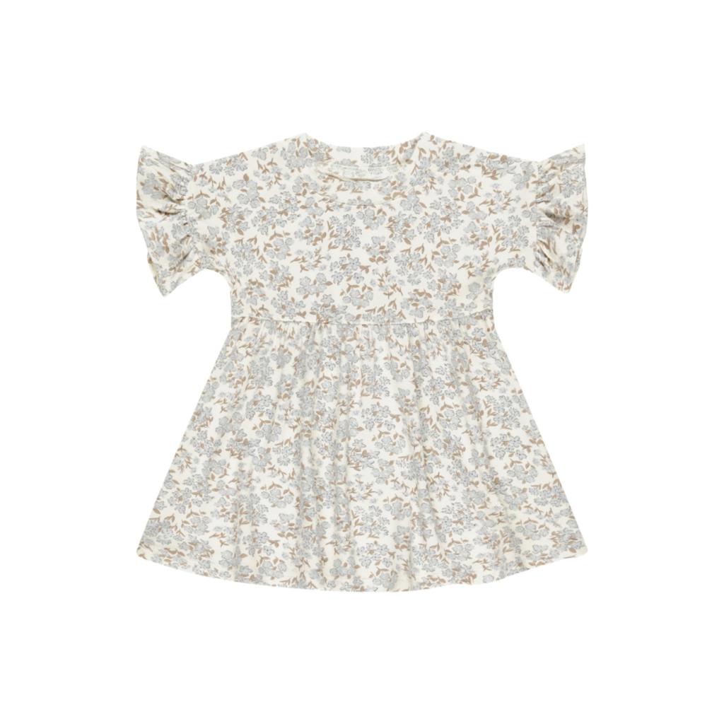 Rylee + Cru Inc. BABYDOLL DRESS || BLUE DITSY