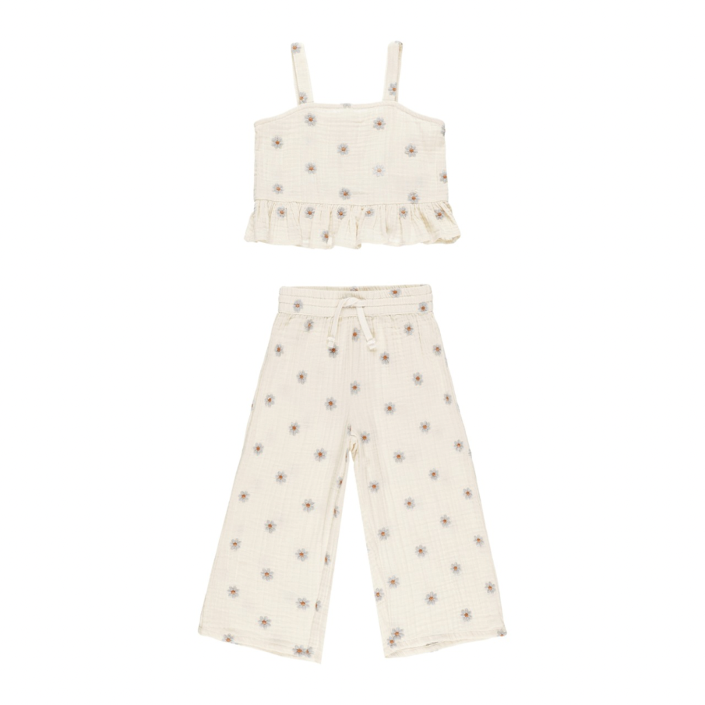 Rylee + Cru Inc. KAYLI SET || BLUE DAISIES