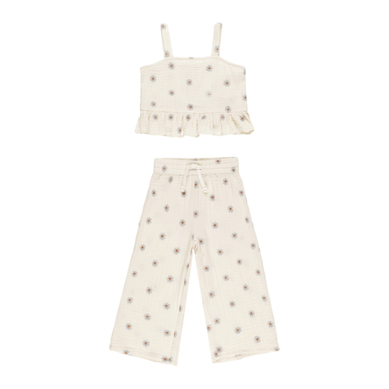 Rylee + Cru Inc. KAYLI SET || BLUE DAISIES