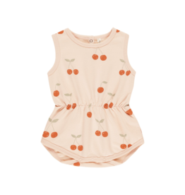 Rylee + Cru Inc. CINCH PLAYSUIT || CHERRIES