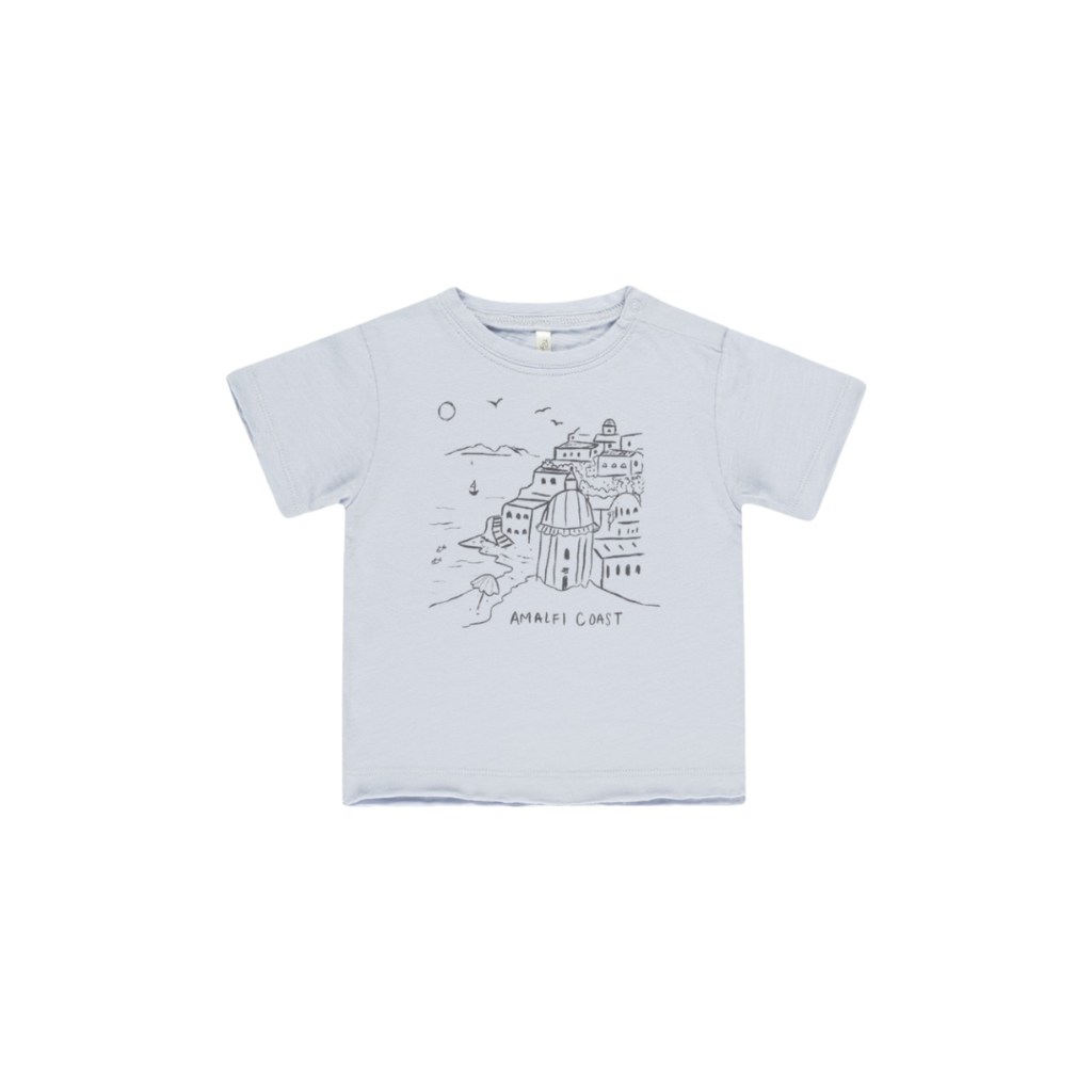 Rylee + Cru Inc. RAW EDGE TEE || AMALFI COAST