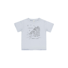 Rylee + Cru Inc. RAW EDGE TEE || AMALFI COAST