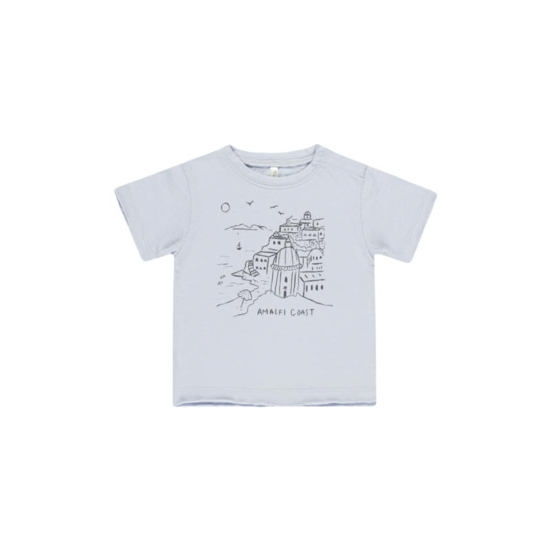 Rylee + Cru Inc. RAW EDGE TEE || AMALFI COAST