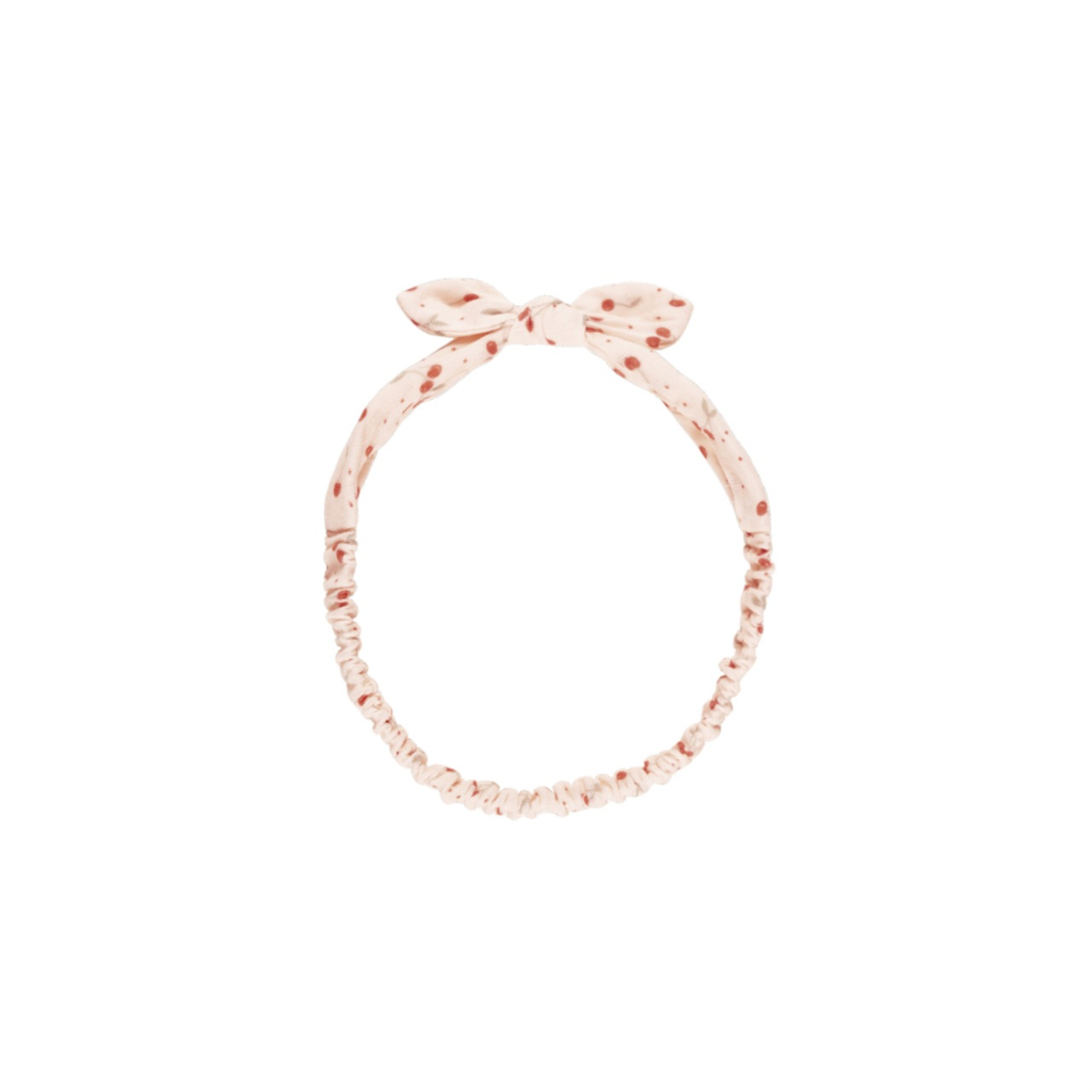 Rylee + Cru Inc. BABY BOW HEADBAND || CHERRIES
