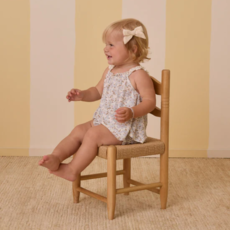 Rylee + Cru Inc. SWING TOP + BLOOMER SET || BLUE DITSY