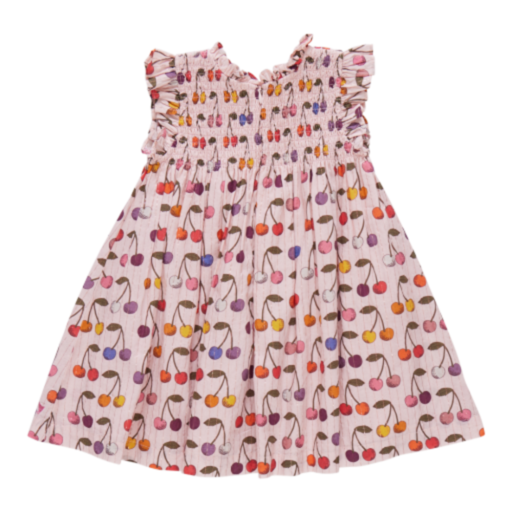 PINK CHICKEN girls stevie dress - cloud pink cherry