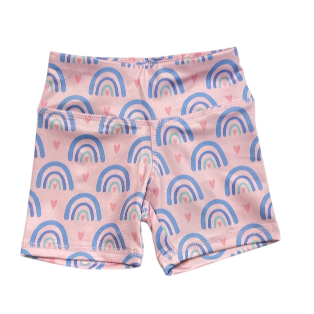 HONESTY CARTWHEEL SHORTS-RAINBOWS