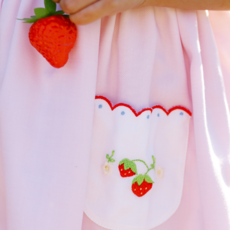 THE PROPER PEONY SAVANNAH STRAWBERRY DRESS