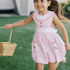 THE PROPER PEONY SAVANNAH STRAWBERRY DRESS