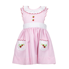 THE PROPER PEONY SAVANNAH STRAWBERRY DRESS