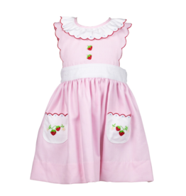 THE PROPER PEONY SAVANNAH STRAWBERRY DRESS