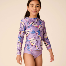 LS RASH GUARD W/BIKINI BOTTOMS