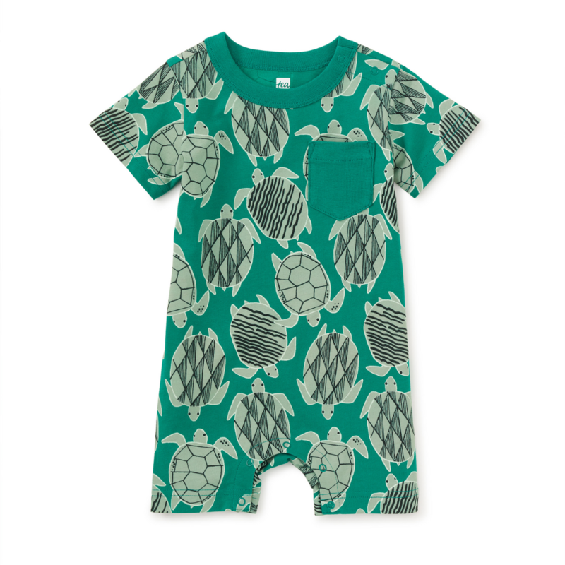 POCKET SHORTIE BABY ROMPER