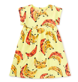 SHORT SLEEVE EMPIRE DRESS