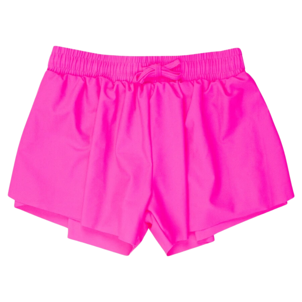 RuffleButts + RuggedButts Active Butterfly Shorts