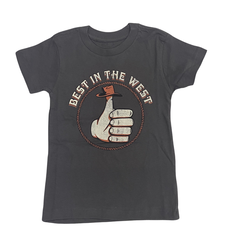 TINY WHALES INC BEST IN THE WEST S/S TEE