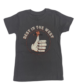 TINY WHALES INC BEST IN THE WEST S/S TEE