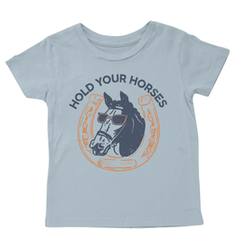 TINY WHALES INC HOLD YOUR HORSES S/S TEE