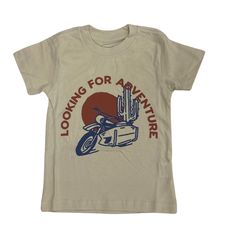 TINY WHALES INC LOOKING FOR ADVENTURE S/S TEE