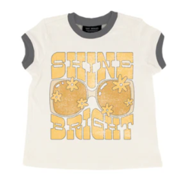 TINY WHALES INC SHINE BRIGHT RINGER TEE