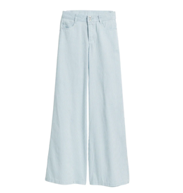 TRACTR STRIPED WIDE LEG TROUSER