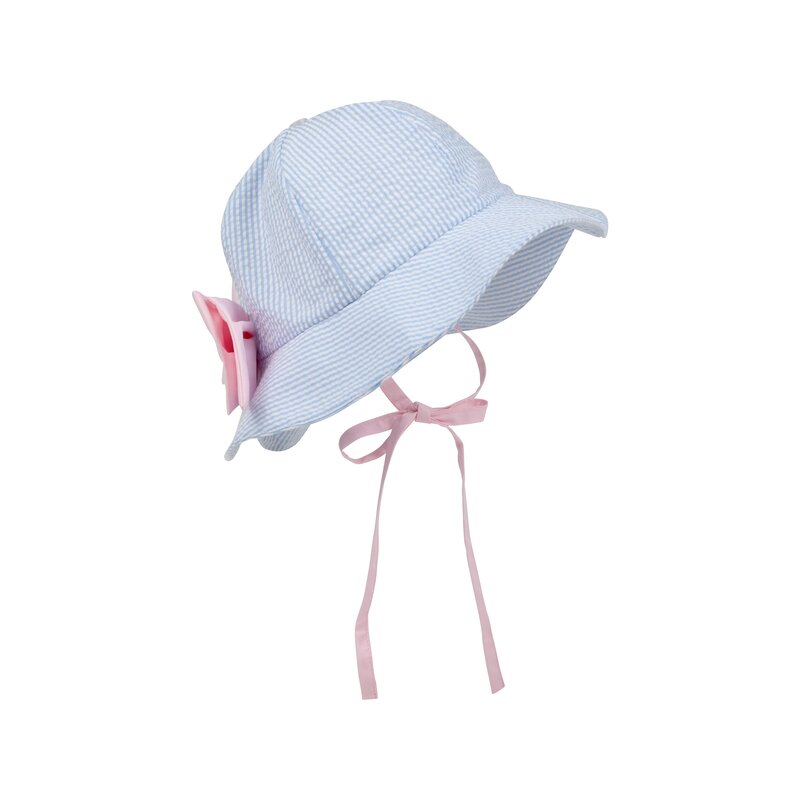 THE BEAUFORT BONNET COMPANY Pippa Petal Hat - Seersucker