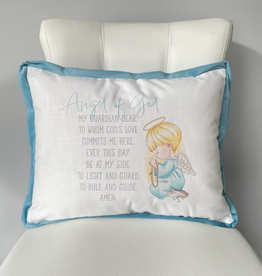 NOLA TAWK BLUE GUARDIAN ANGEL-PILLOW