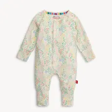 Magnetic  Me HOPPY GARDEN MODAL FOOTIE WITH RUFFLE