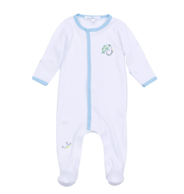 MAGNOLIA BABY HOOK, LINE AND SINKER EMB FOOTIE