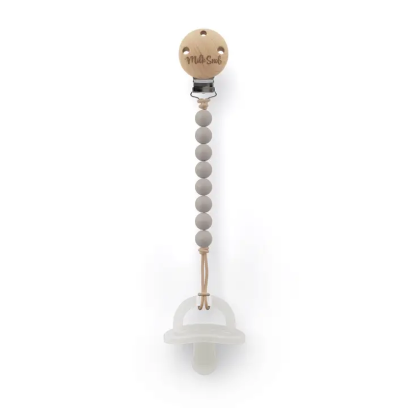 MILK SNOB BEADED CLIP LINEN