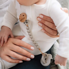 MILK SNOB BEADED CLIP LINEN