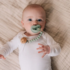 MILK SNOB BEADED CLIP SAGE